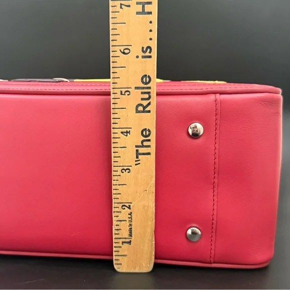 RADLEY London Red LUNAR NEW YEAR 2025 3D Flower Snake Zip Top Grab Crossbody Bag - Picture 8 of 16